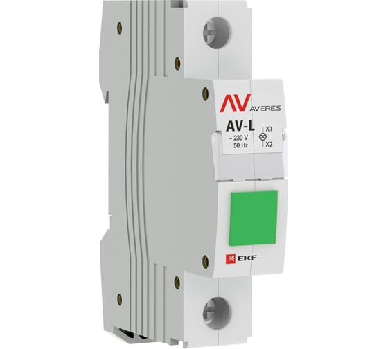 Сигнальная лампа EKF AV-L зеленая AVERES av-l-green-averes