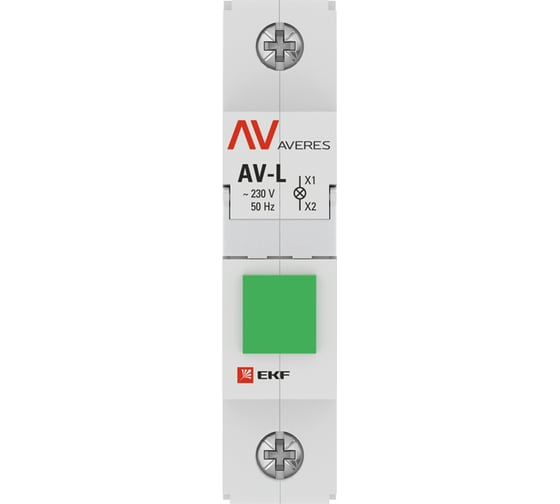 Сигнальная лампа EKF AV-L зеленая AVERES av-l-green-averes