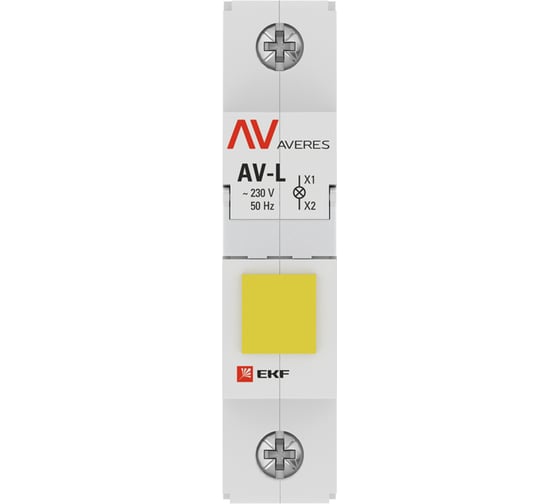 Сигнальная лампа EKF AV-L желтая AVERES av-l-yellow-averes