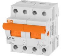 Трехпозиционный модульный переключатель TDM ELECTRIC МП-125 2P 125А SQ0224-0045