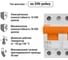 Трехпозиционный модульный переключатель TDM ELECTRIC МП-125 2P 125А SQ0224-0045 3