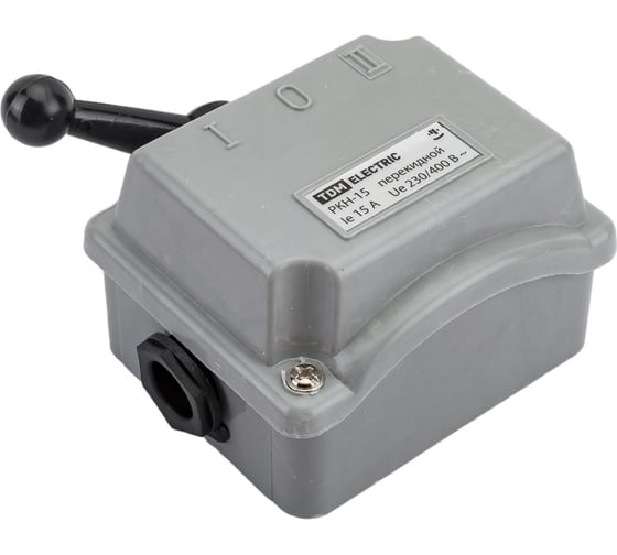 Кулачковый рубильник TDM ELECTRIC РКН-15 | - 0 - || 15А SQ0734-0003