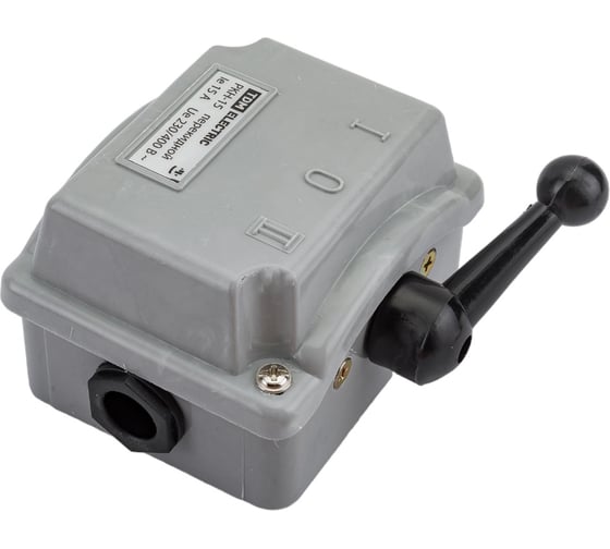 Кулачковый рубильник TDM ELECTRIC РКН-15 | - 0 - || 15А SQ0734-0003