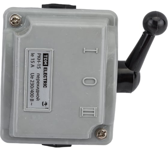 Кулачковый рубильник TDM ELECTRIC РКН-15 | - 0 - || 15А SQ0734-0003