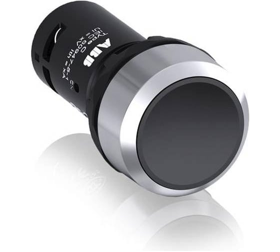 Кнопка ABB, CP1-30B-10 черная без фиксации 1HO 1SFA619100R3016