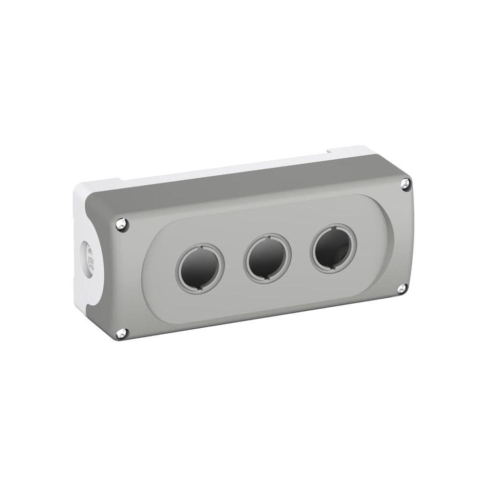 Корпус кнопочного поста ABB, MEP3-0 на 3 элемента пластиковый ...