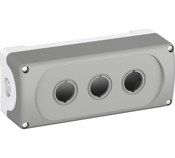 Корпус кнопочного поста ABB, MEP3-0 на 3 элемента пластиковый 1SFA611813R1000