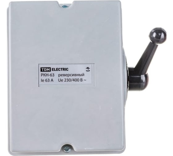 Кулачковый рубильник TDM РКН-63 | - 0 - || 63А SQ0734-0009