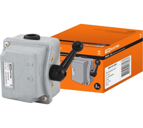 Кулачковый рубильник TDM ELECTRIC РКН-15 0 - | 15А SQ0734-0001