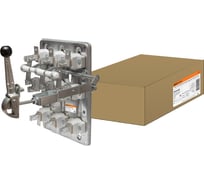 Рубильник TDM ELECTRIC РПС-4/1П У3 400А, правый привод, без плавких вставок SQ0730-0029