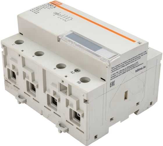 Модульный контактор TDM ELECTRIC КМ100/4-100 3НО1НЗ SQ0213-0027