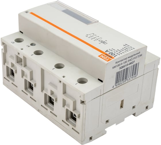 Модульный контактор TDM ELECTRIC КМ100/4-100 3НО1НЗ SQ0213-0027