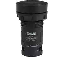 Кнопка КЭАЗ OptiSignal Compact D22 C7-P-210 черная 1НО XB7NA21 10шт 362031
