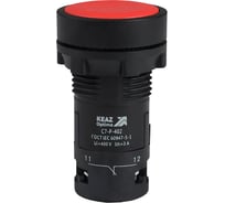 Кнопка КЭАЗ OptiSignal Compact D22 C7-P-402 красная 2НЗ XB7NA44 10шт 362039