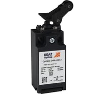 Выключатель концевой КЭАЗ OptiLiS D4N-4172 рычаг роликовый вертикальное перемещение EN 50047 XCKN2127P20 365305