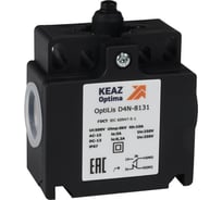 Выключатель концевой КЭАЗ OptiLiS D4N-8131 толкатель пластиковый EN 50047 XCKT2112P16 365314
