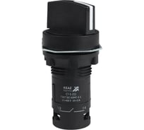 Переключатель 2 положения КЭАЗ OptiSignal Compact D22 C7-S-211 черный 1НО+1НЗ XB7ND25 -10шт 362136