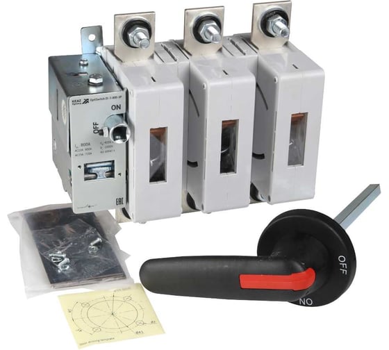 Выключатель нагрузки КЭАЗ OptiSwitch DI-3-800-3P 275543