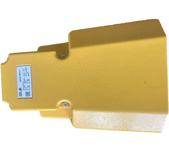 Выключатель ножной КЭАЗ OptiLiS GFS-41, 1 педаль с защитной крышкой, M20 365341