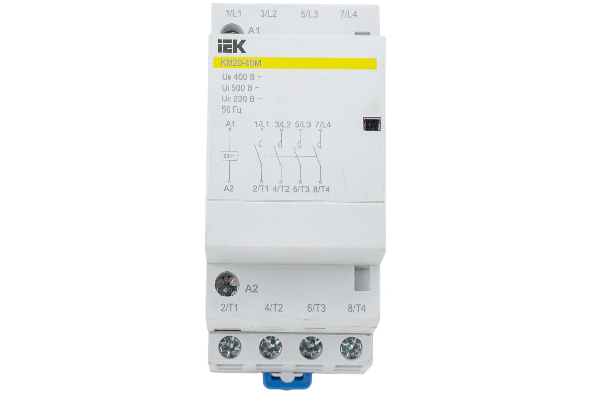 Контактор IEK КМ20-40М AC, модульный MKK11-20-40 - выгодная цена .