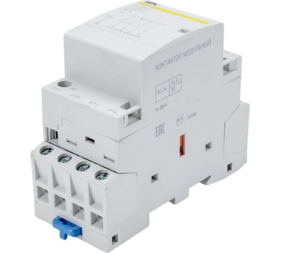 Контактор IEK КМ20-40М AC, модульный MKK11-20-40