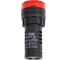 Лампа сигнальная звуковая UPUN AD105-22SM (LED) Ф22мм 24В красный, упак 10 шт AD105-22SM/R-23 3