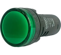 Лампа сигнальная UPUN push-in AD103-22DSQ(LED) матрица Ф22мм 24В АС/DC зеленый (10 шт) AD103-22DSQ/G 23