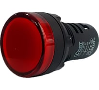 Лампа сигнальная UPUN AD105-22DS(LED) матрица Ф22мм 24В красный (10 шт) AD105-22D/S23-R