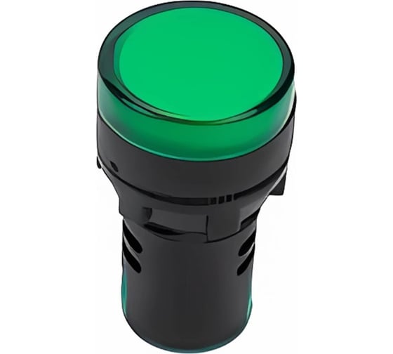 Лампа сигнальная UPUN AD103-22DS(LED) матрица Ф22мм 380В АС зелёный (10 шт) AD103-22DS/G 32 1