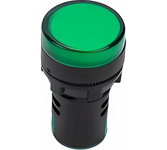 Лампа сигнальная UPUN AD103-22DS(LED) матрица Ф22мм 220В АС/DC зелёный (10 шт) AD103-22DS/G 2831 1
