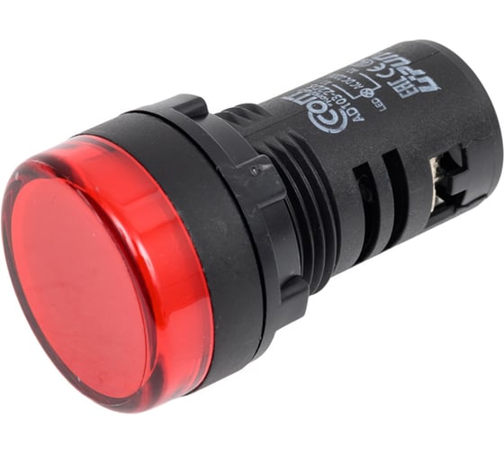 Лампа сигнальная UPUN AD103-22DS(LED) матрица Ф22мм 220В АС/DC красный (10 шт) AD103-22DS/R 2831 1