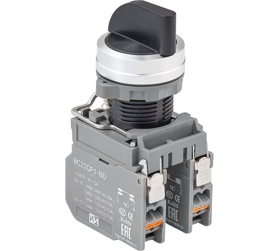 Переключатель Инпром Инновации 2 положения S22R-MB2 NO s10041 1