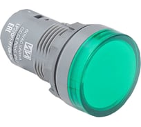Лампа сигнальная Инпром Инновации LP22QP1-FP/G d22мм, зеленая 24В lp10902