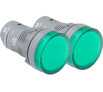 Лампа сигнальная Инпром Инновации LP22QP1-FP/G d22мм, зеленая 230В lp10904