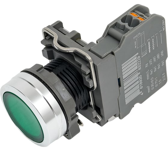 Кнопка Инпром Инновации BN22QP1-M/G NO без подсветки, зеленая bn10041 1