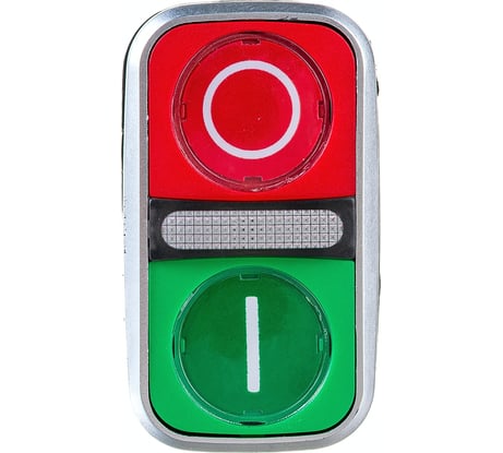Двойная кнопка ANDELI LA115-A5-11RD1, 1NO 1NC, 220В, IP65 ADL10-204