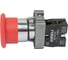 Кнопка ANDELI XB2-BS542 Грибок аварийная с фиксацией поворотная красный ADL10-043 3