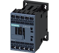 Контактор Siemens 3 полюса AC-3, 4КВТ/400В, Блок-Контакт 1НЗ 3RT20162AF02