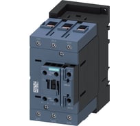 Контактор Siemens 3 полюса 37КВТ/АС3/400В, Типоразмер S3, Блок-Контакты 1НО+1НЗ 3RT20451KB40