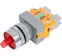 Переключатель Dekraft ПЕ22-ANC-2-RED-NEO 25058DEK