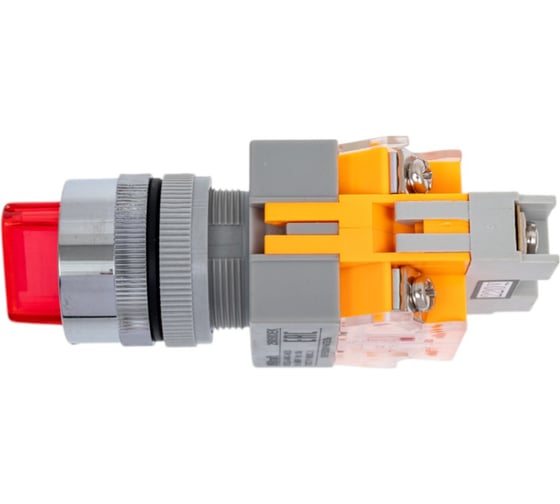 Переключатель Dekraft ПЕ22-ANC-2-RED-NEO 25058DEK