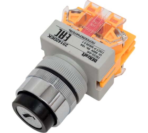 Переключатель Dekraft ПЕ22-AKSR-2-BLK 25142DEK