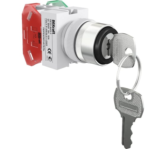 Переключатель ПЕ-22 Dekraft 10 А, 2HO, IP54 25143DEK