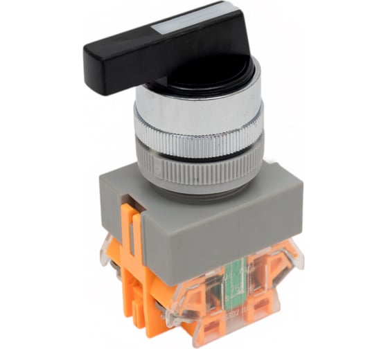 Переключатель Dekraft ПЕ22-ALCR-3-BLK 25146DEK