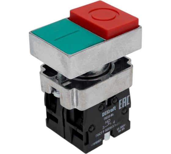 Переключатель Dekraft ПЕ22-BL 25063DEK