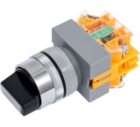 Переключатель Dekraft ПЕ22-AC-2-BLK 25051DEK