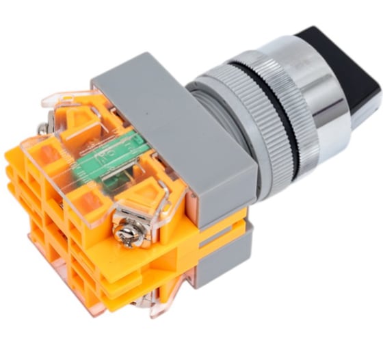 Переключатель Dekraft ПЕ22-AC-2-BLK 25051DEK