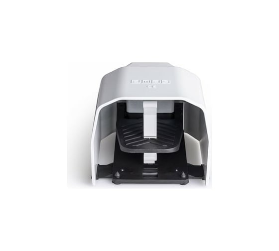 Педаль Emas с защитной крышкой 1НО+1НЗ серая PDKS11BX10G