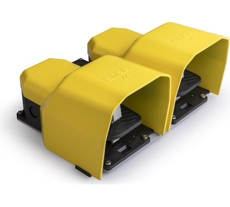 Педаль-выключатель Emas двойная, две скорости, 250 В, 4 А PDKA22GG20