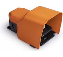 Педаль Emas с защитной крышкой 1НО+1НЗ оранжевая PDKS11BX10T